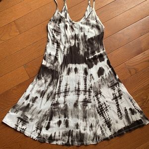 Billabong tie dye cotton fitted dress size Small